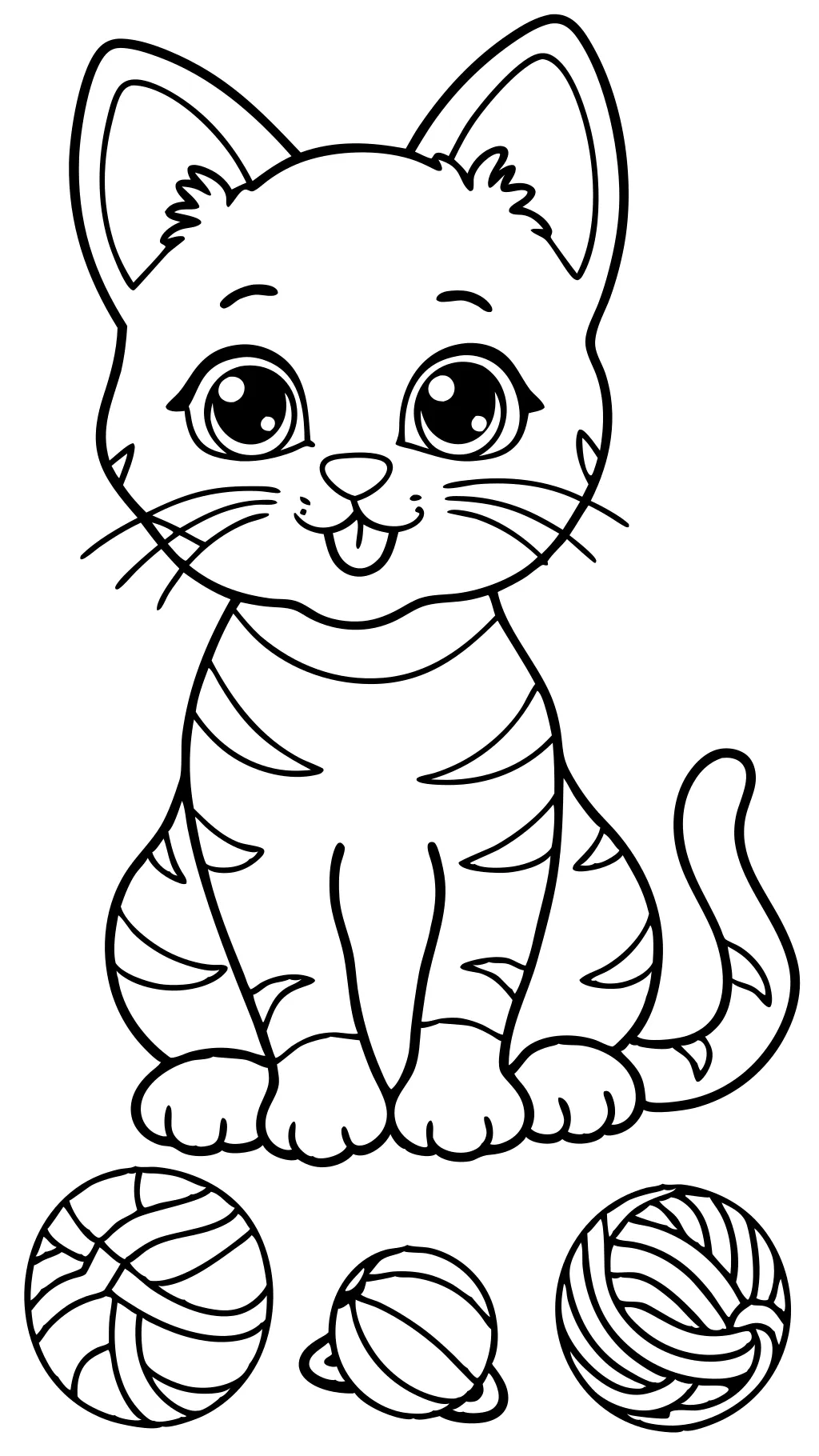 printable coloring pages kitty